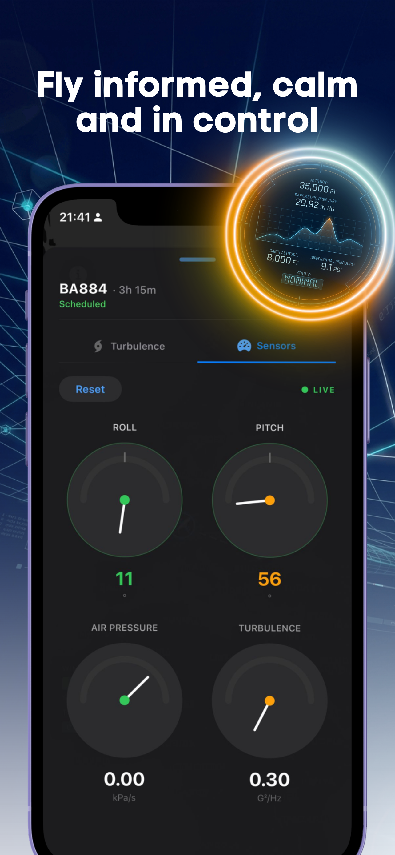 Flight X: Turbulence Tracker