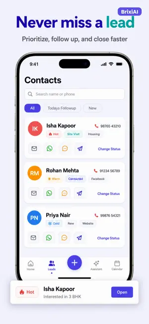 BrixiAI - Smart CRM screenshot 3
