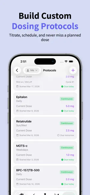 VeriPep: Peptide Tracker screenshot 4