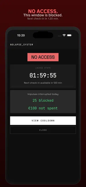 Nolapse — Impulse Filter screenshot 4