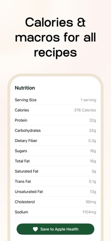 Recipe Hero: Save Your Recipes iPhone screenshot