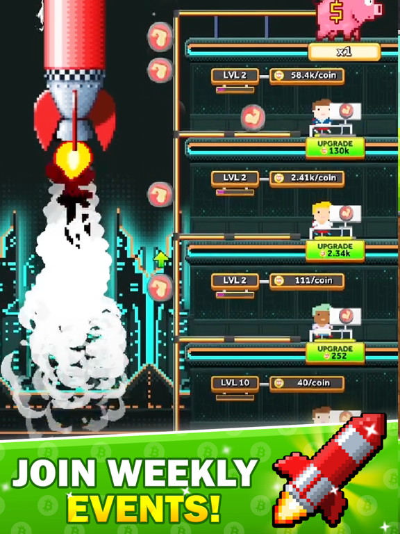 Bitcoin Miner: Idle Tycoon iPad screenshot 5 - Games app
