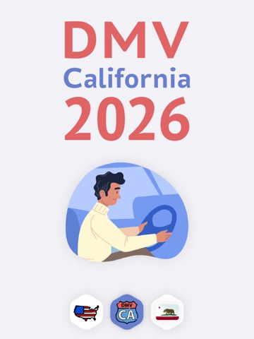 California DMV — practice test iPad screenshot