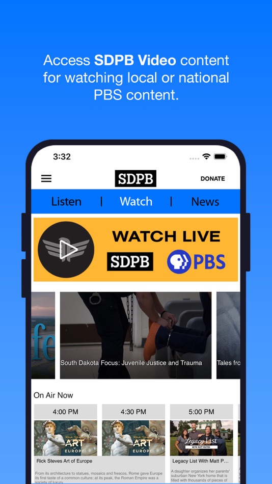 #6. SDPB App (iOS) Podle: South Dakota Public Broadcasting