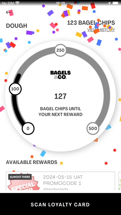 Bagels & Co. Official iPhone screenshot 5 - Food & Drink app