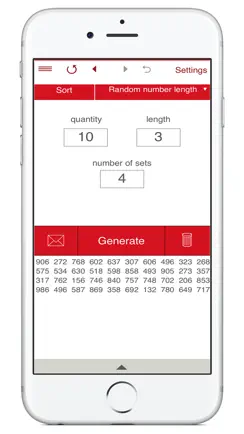 Random Number Generator RNG iPhone image 4
