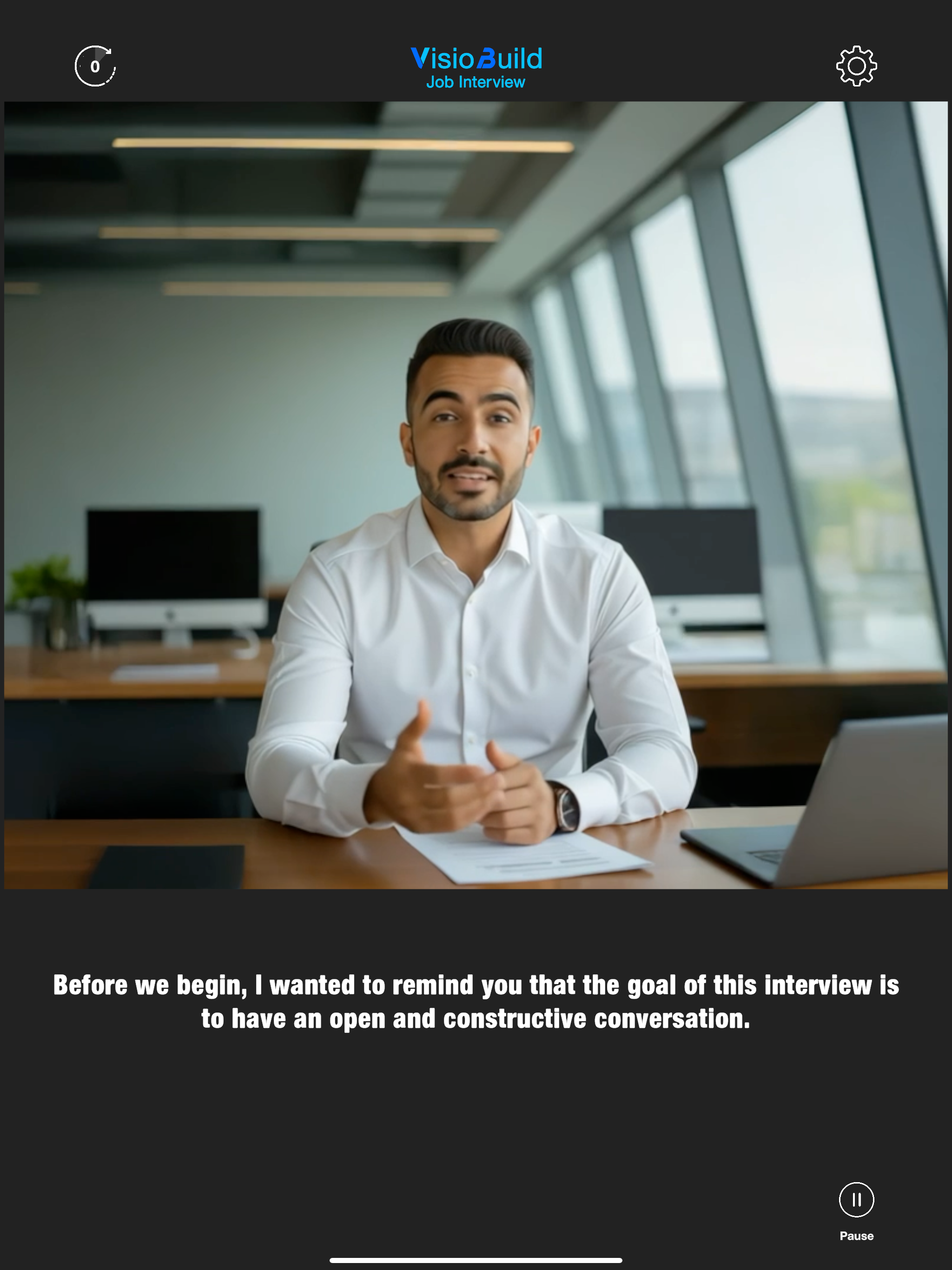 VisioBuild Job interview