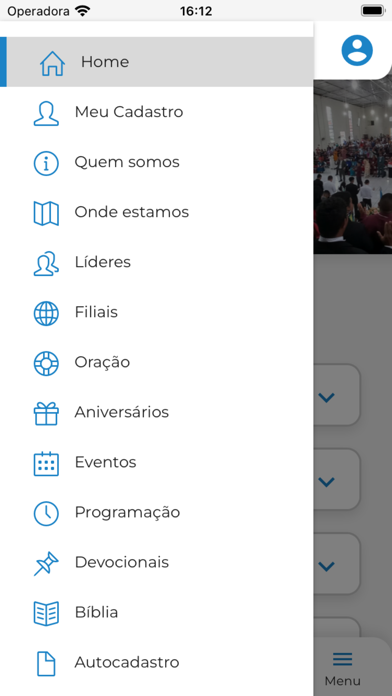 Igreja Ev. Deus é Espírito Screenshot
