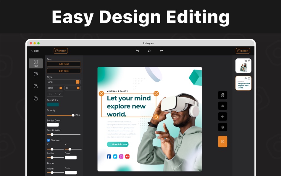 #5. AI Design Layout for Story (macOS) Podle: Samia Asif