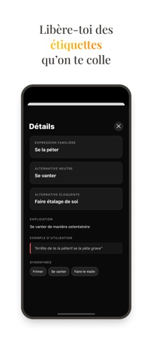 Eloqus : Vocabulaire français screenshot