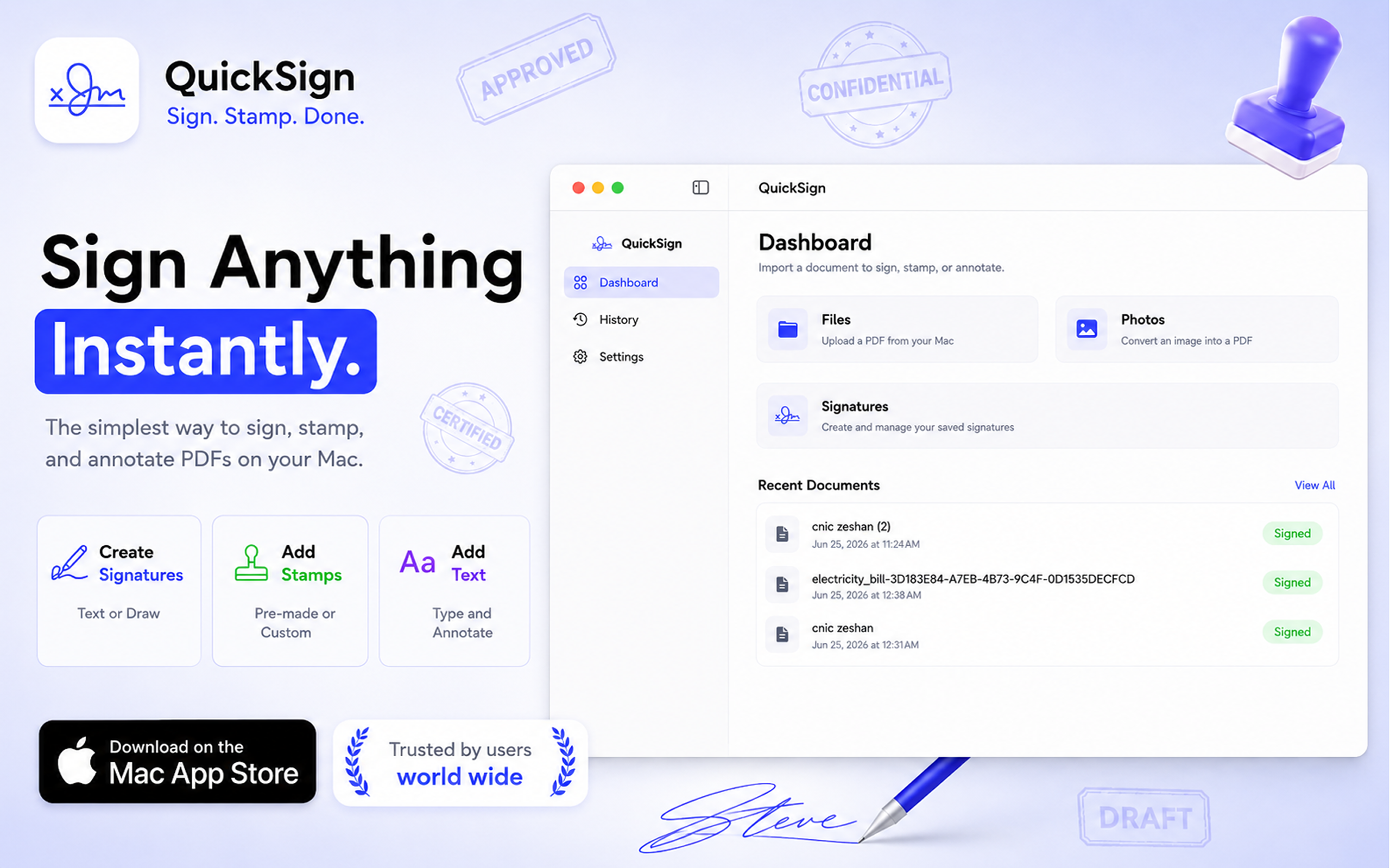 DocSign Hub: Stamp Documents screenshot 12