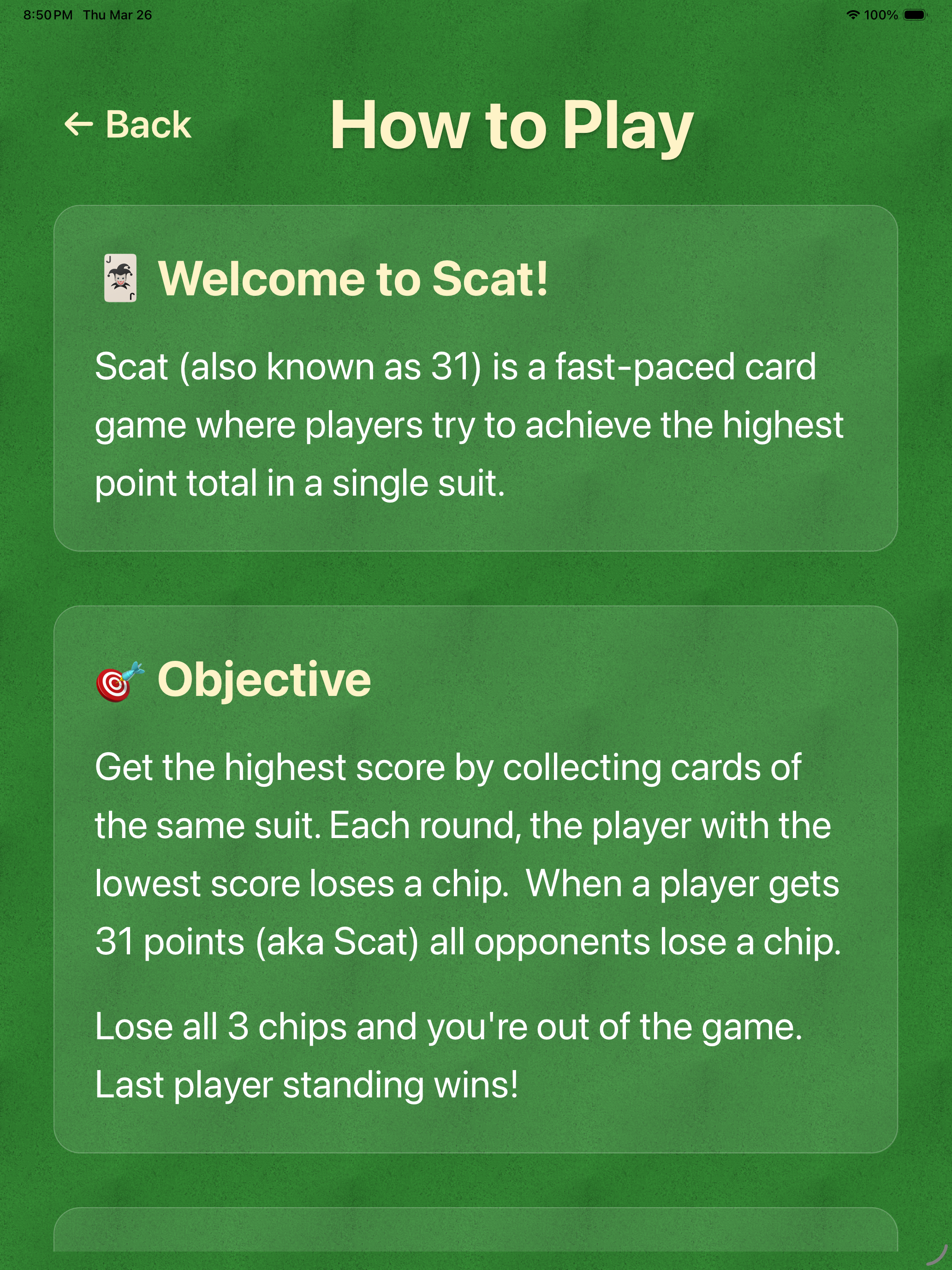 Scat - 31