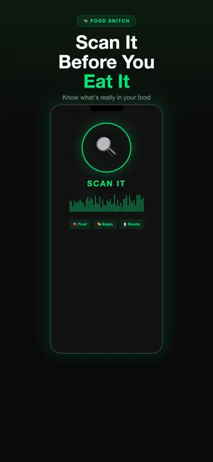 Food Snitch: Food Scanner screenshot 1