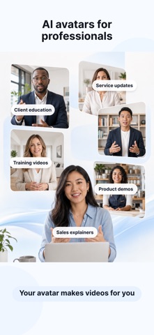 TalkVideo - AI Video Generator iPhone screenshot