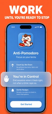 Anti-Pomodoro: Focus Session screenshot