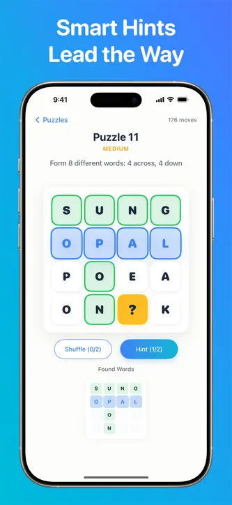 WordDrift: Ad-Free Word Puzzle screenshot 4