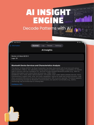 Bluetooth Explorer:AI Terminal iPad screenshot