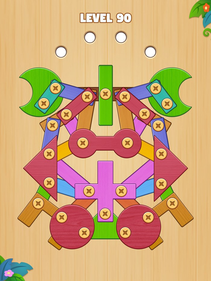 Screw And Wood - Wood Nuts