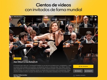 Berliner Philharmoniker iPad screenshot 3
