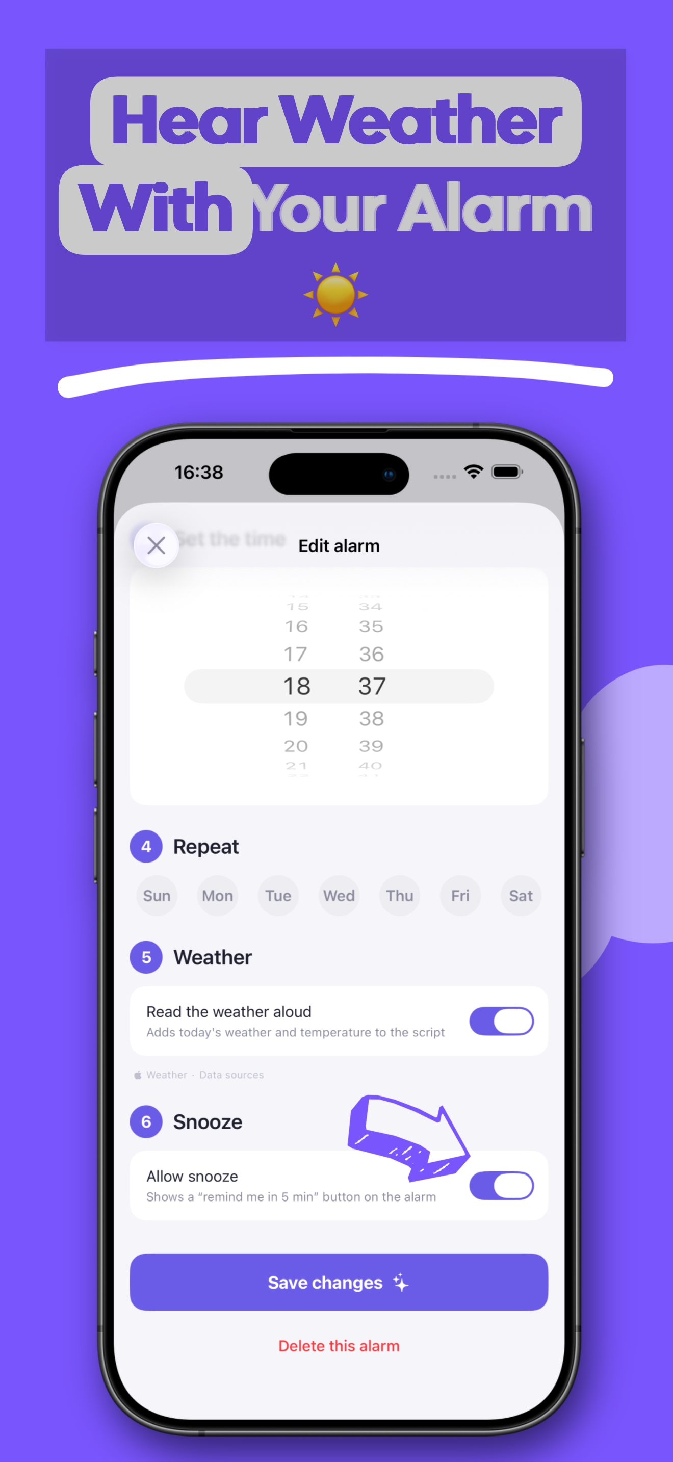 self - Voice Alarm screenshot 7