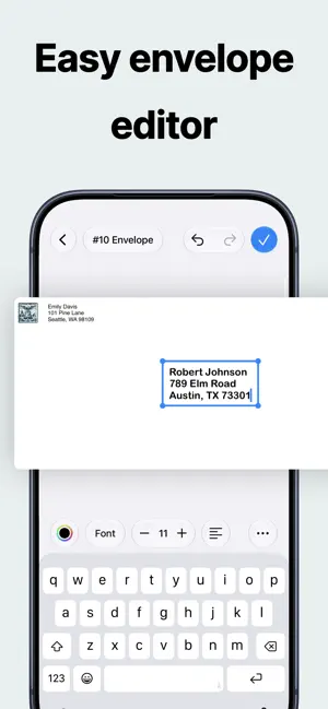 Envelope Printer Labels screenshot 2