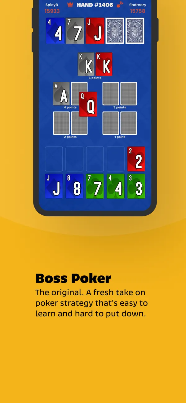 Screenshot #2 pour Boss Poker