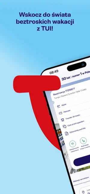 TUI (PL/CZ/RO) iPhone screenshot 1