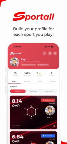 Sportall MY screenshot