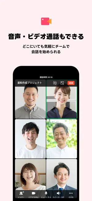 LINE WORKS - ビジネスチャット iPhone screenshot 5