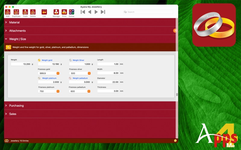 App screenshot