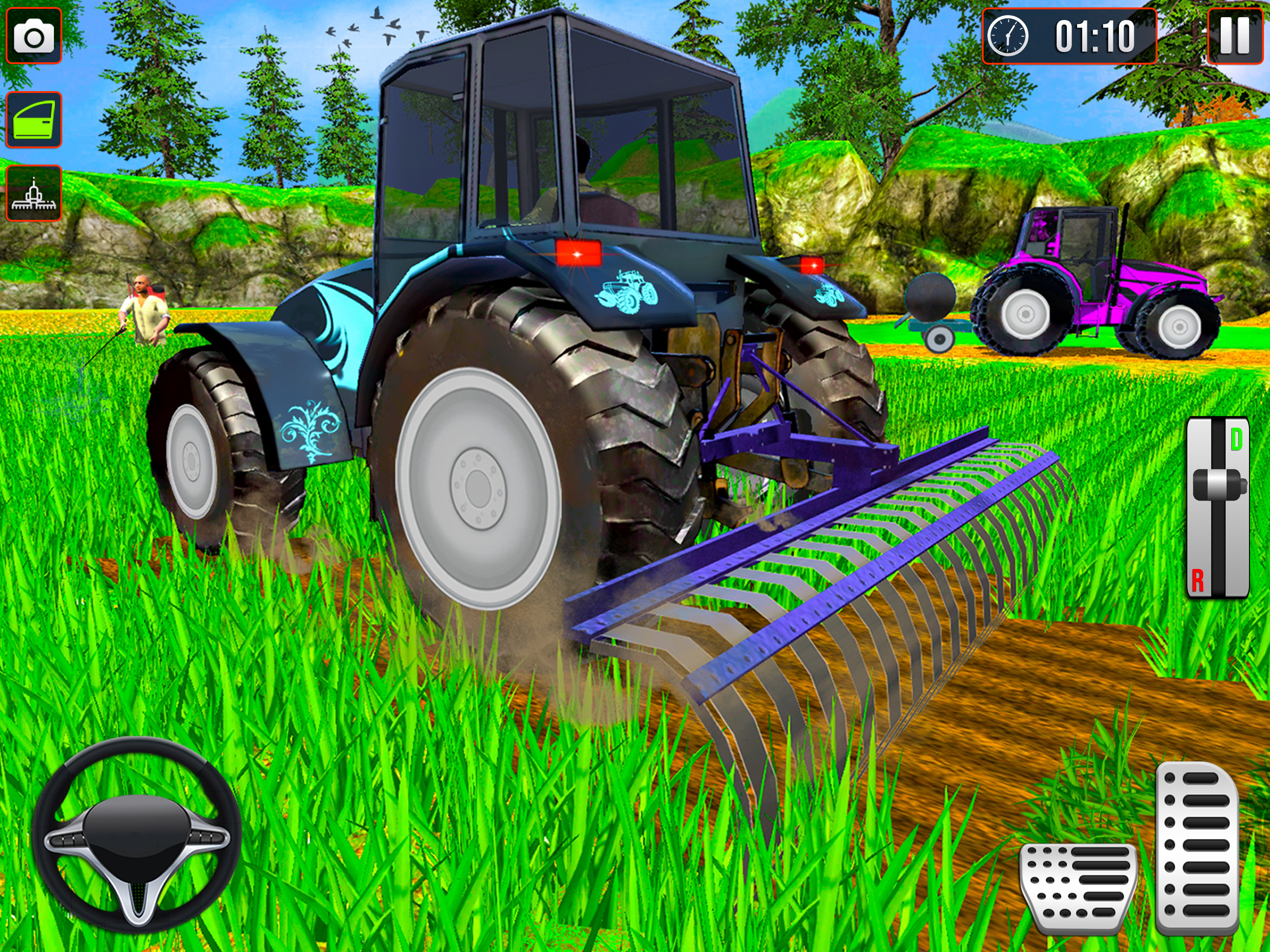 Farming Simulator Game Tractor