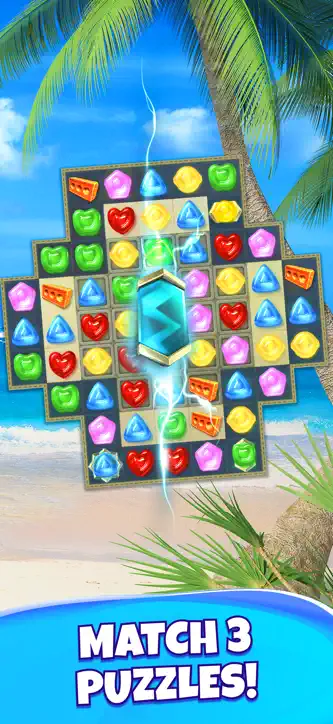 Gummy Drop! Match 3 Puzzles screenshot 1
