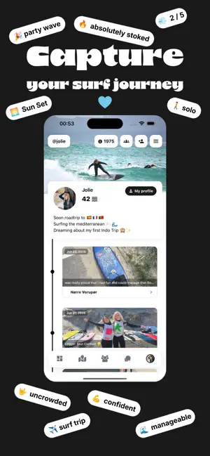 Surfmate - surf, log, connect screenshot 2