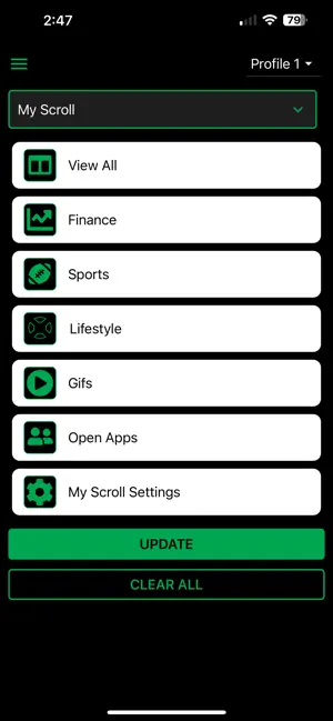 Glance Setup screenshot 3