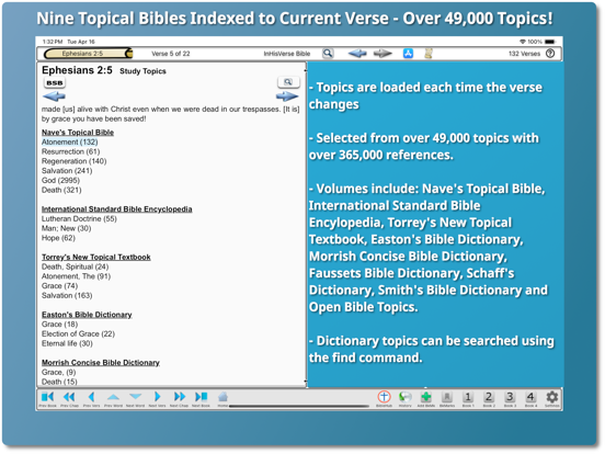 InHisVerse Bible iPad screenshot 7 - Reference app