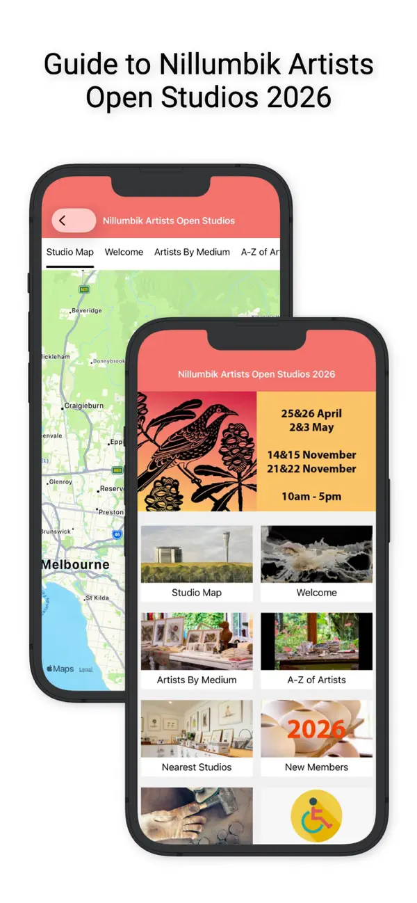 Screenshot #1 pour Nillumbik Artists Open Studios