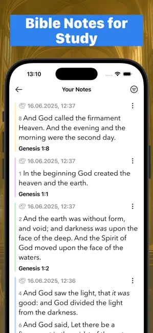 Holy Bible in One Year - KJV iPhone screenshot 4