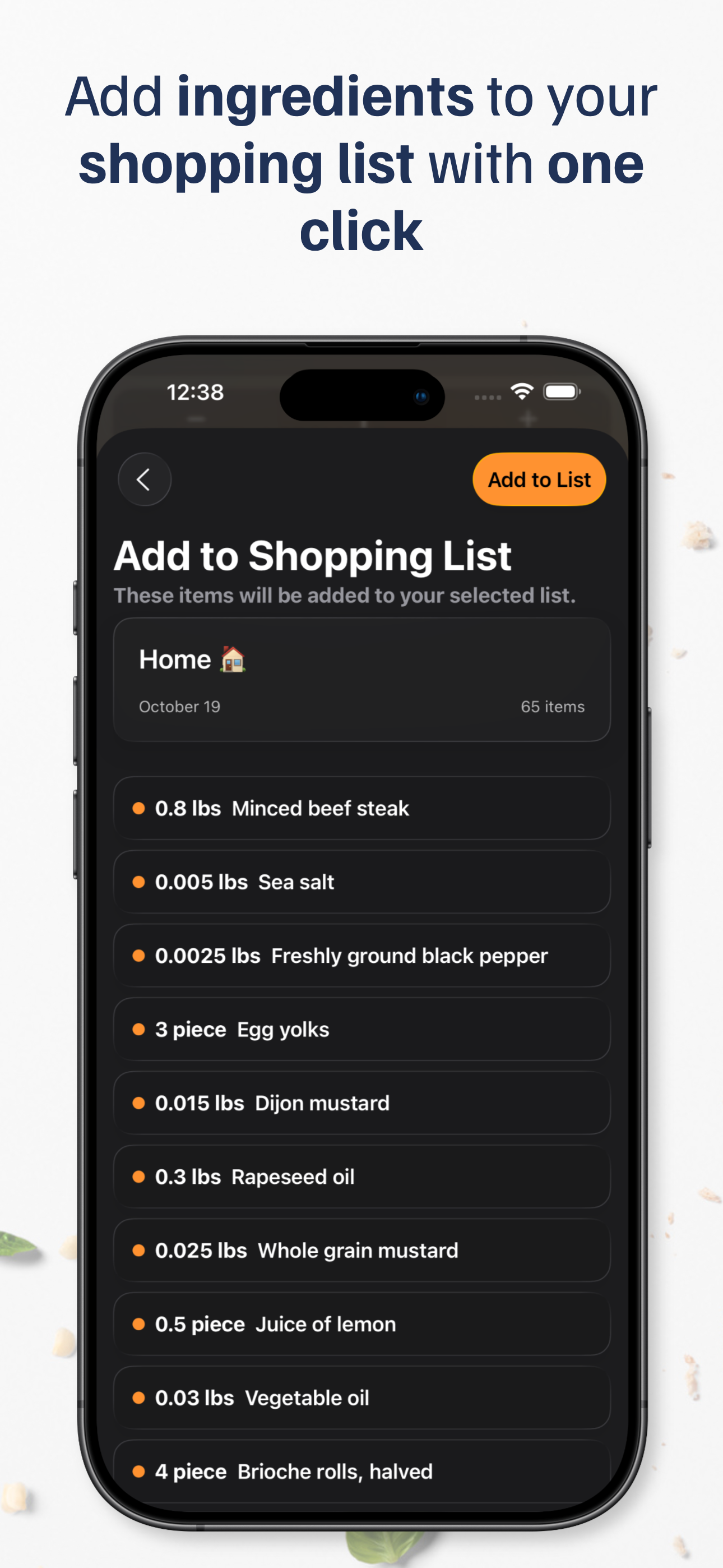 Shopping Cart - Organize Lists screenshot 5
