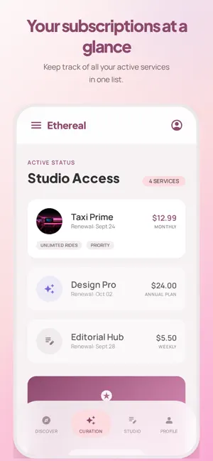 Digido: Subscription Manager screenshot 4