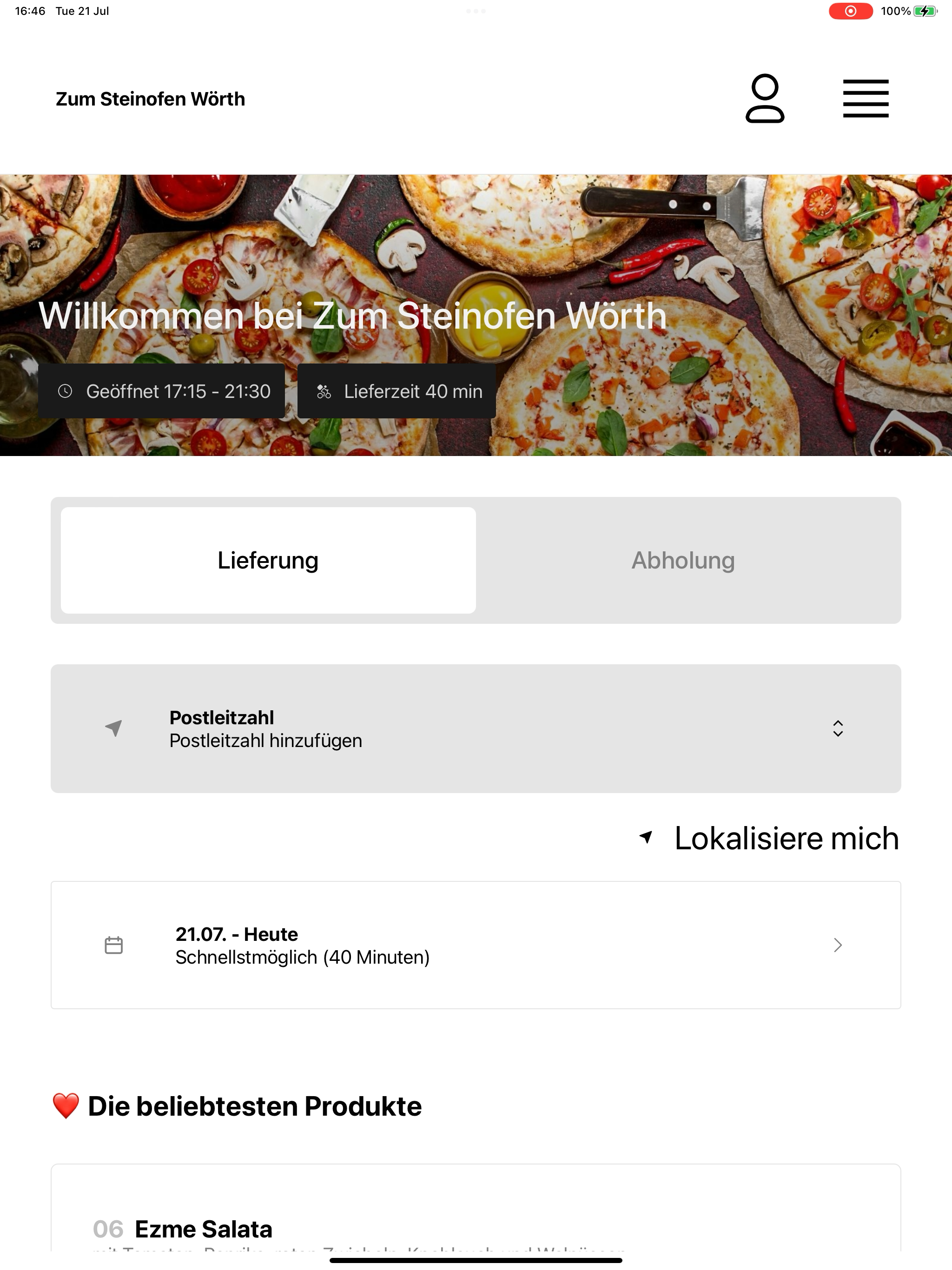 Zum Steinofen Wörth screenshot 10