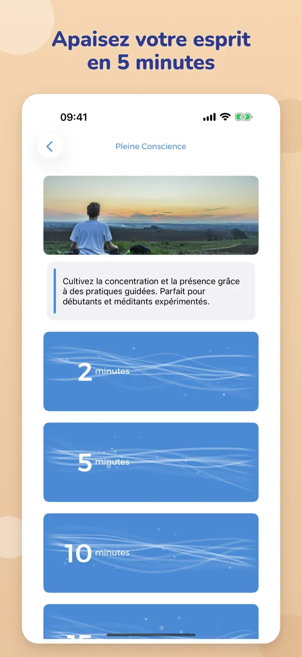 Screenshot #2 pour Mindfulness Méditation Guidée