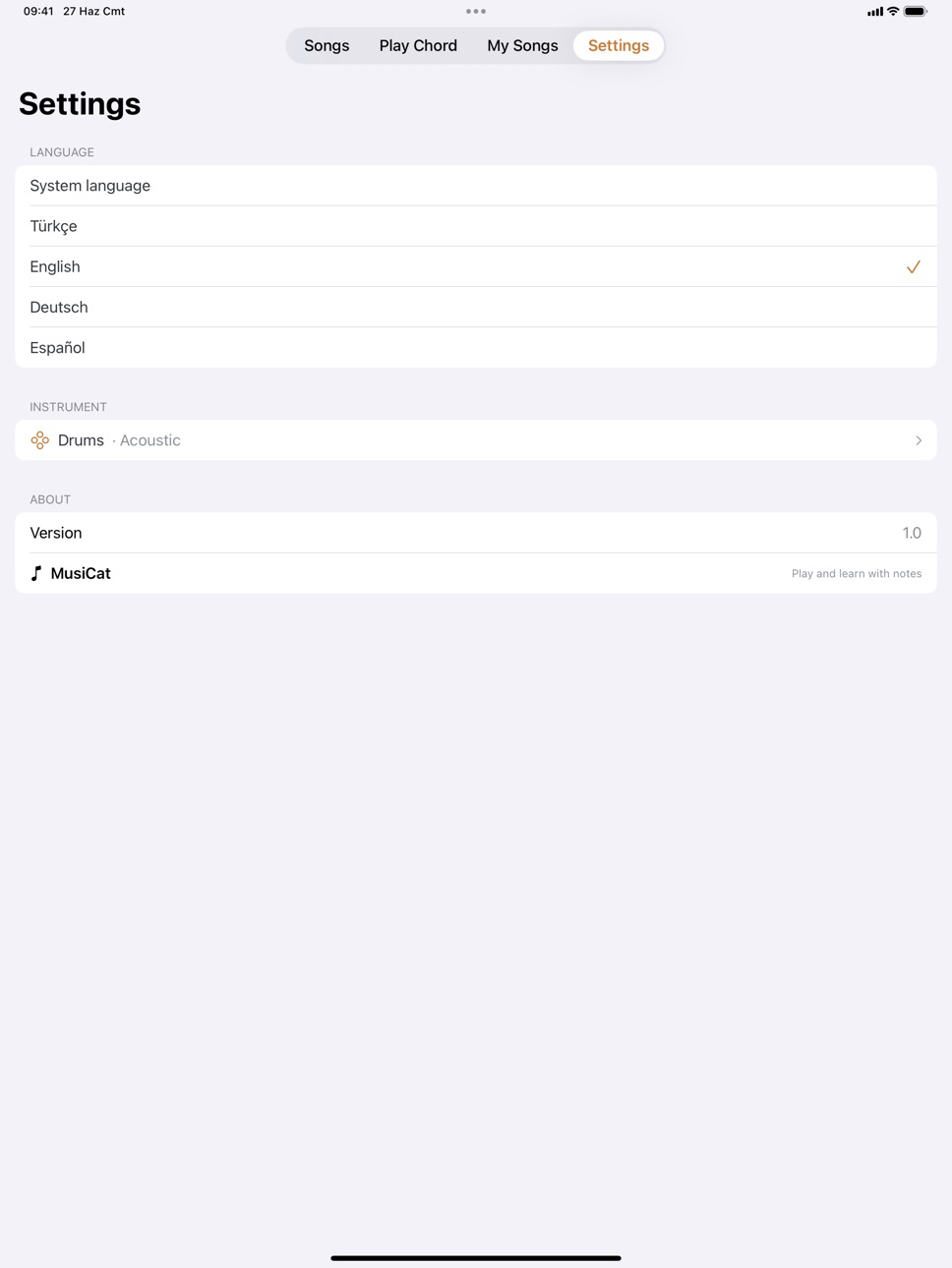 iPad screenshot