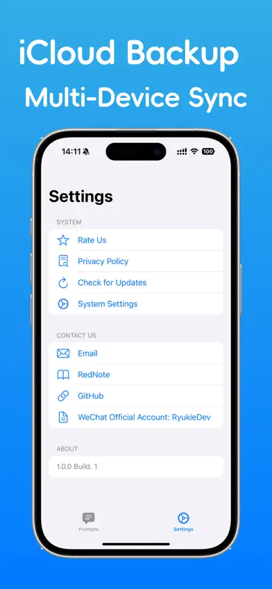 AI Prompt Manager Keyboard screenshot 3
