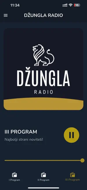 Džungla Radio screenshot 2