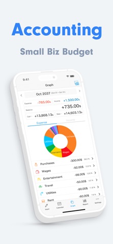 Small Biz Budget - Accounting app screenshot