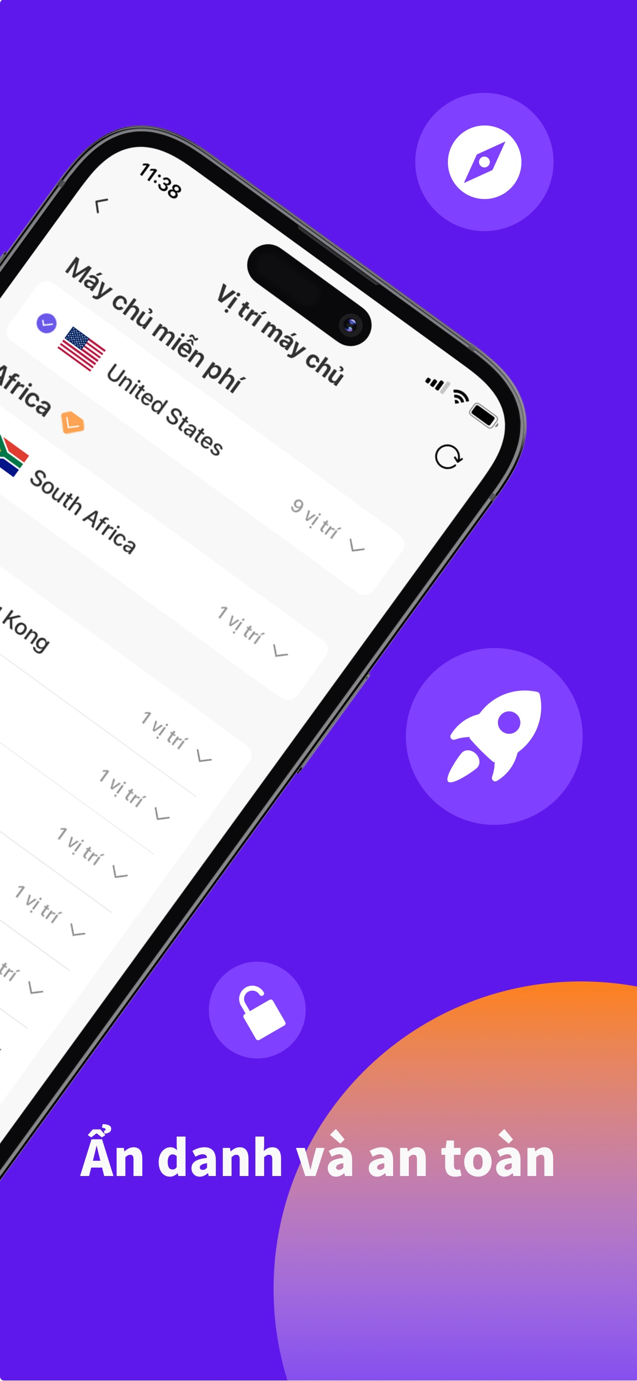 Panda VPN: VPN Master nhanh screenshot 4