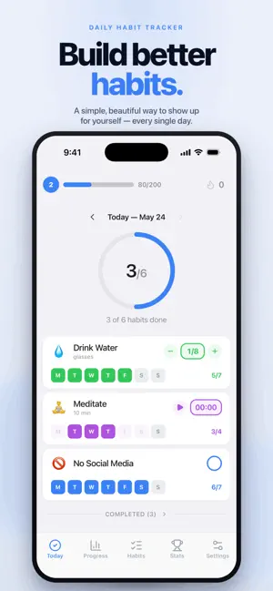 Daily Traits: Habit Tracker screenshot 1