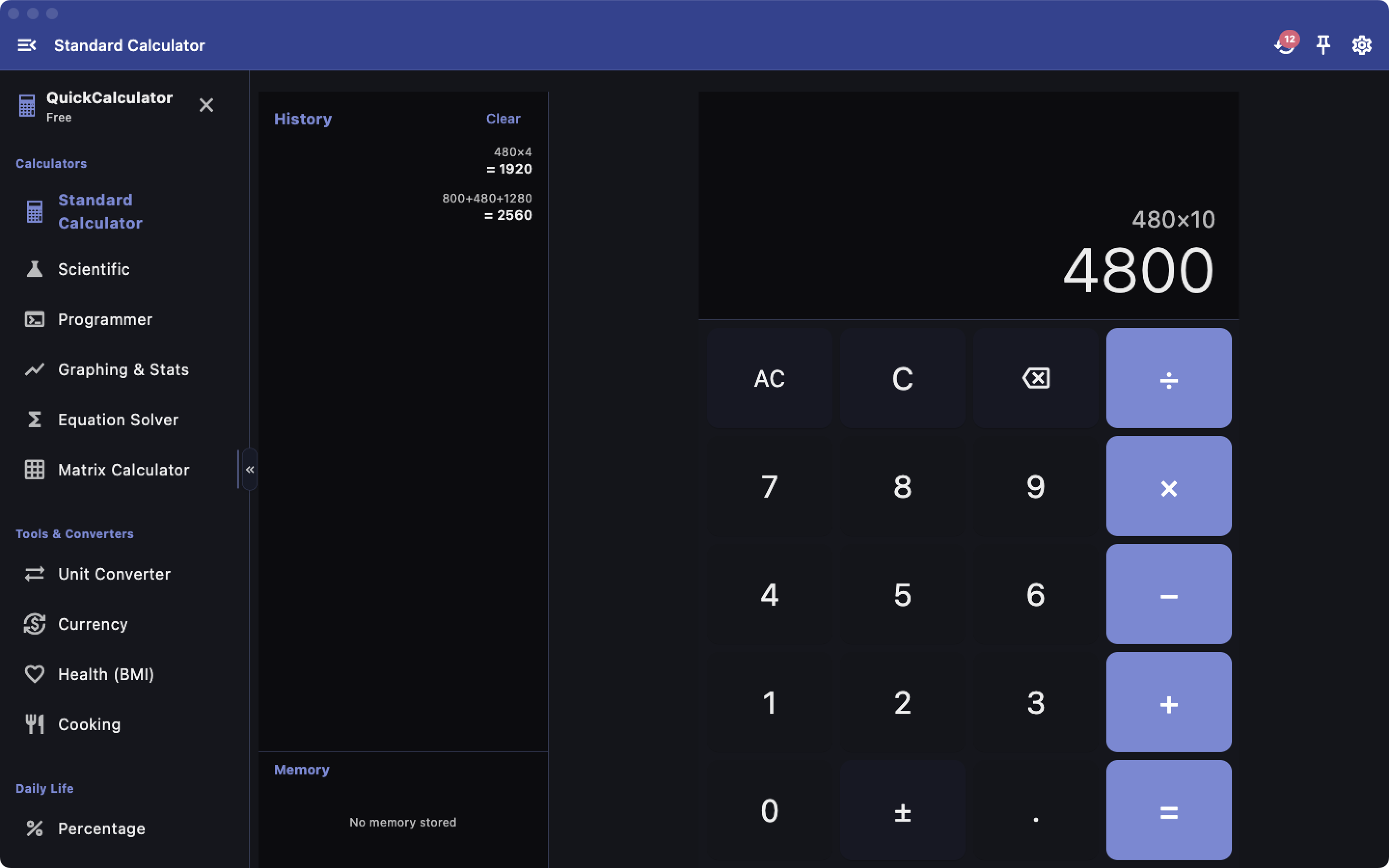 QuickCalculator - All-in-One screenshot 19