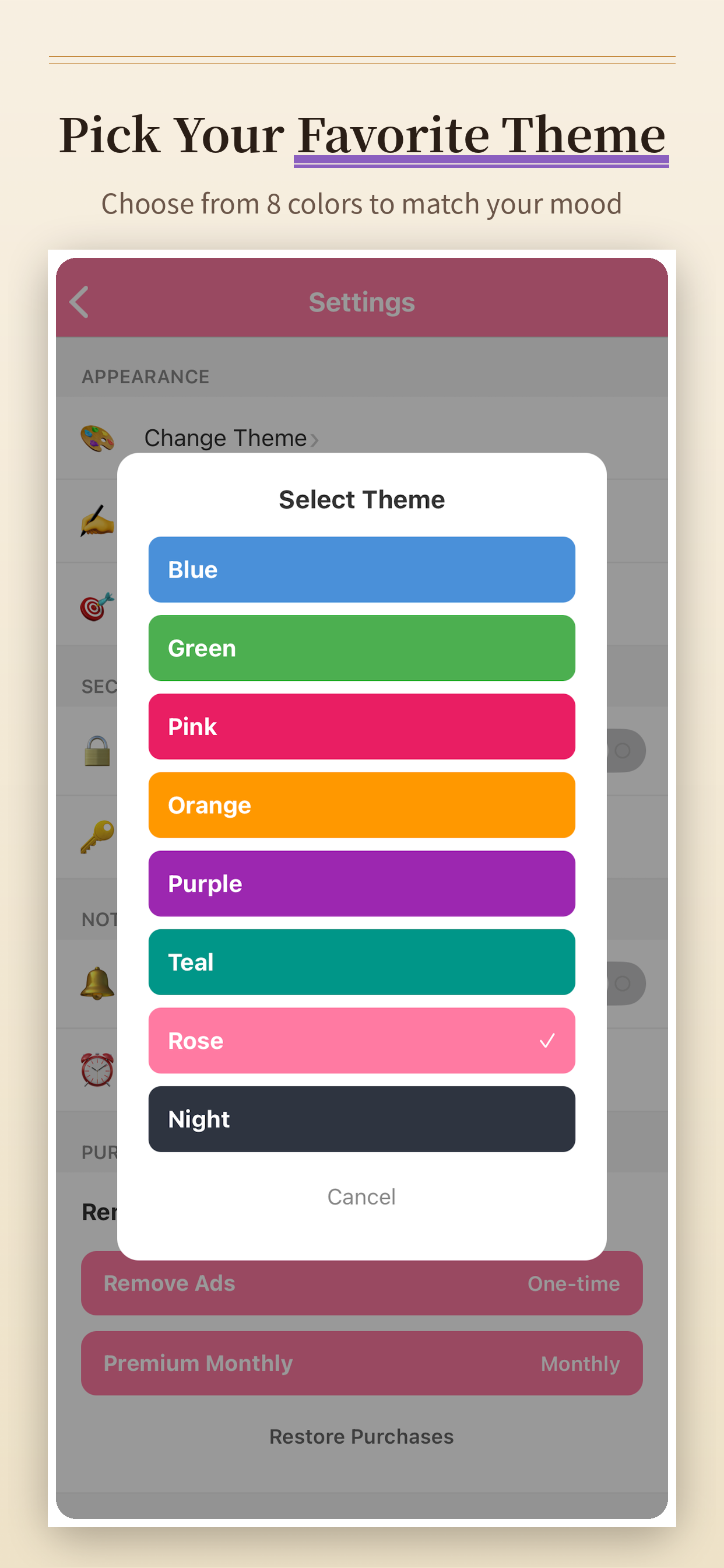 3Q Memo Diary -Notes & Planner screenshot 8
