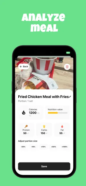 Kalori - Food diary screenshot 3
